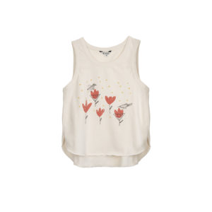 flowers tank top