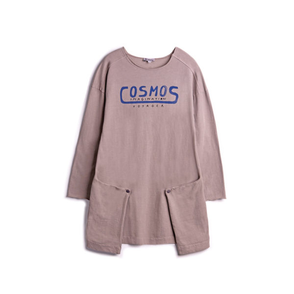 COSMOS DRESS WITH FLAPS